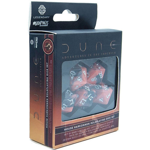 DUNE RPG DICE SET HARKONNEN
