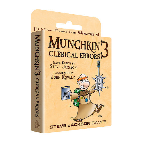 MUNCHKIN 3 CLERICAL ERRORS