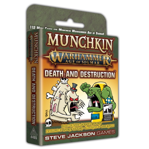 MUNCHKIN AGE OF SIGMAR DEATH & DESTRUCTION