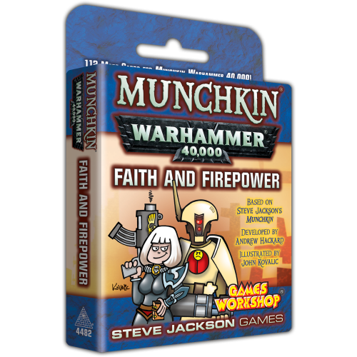 MUNCHKIN WARHAMMER 40,000 FAITH & FIREPOWER