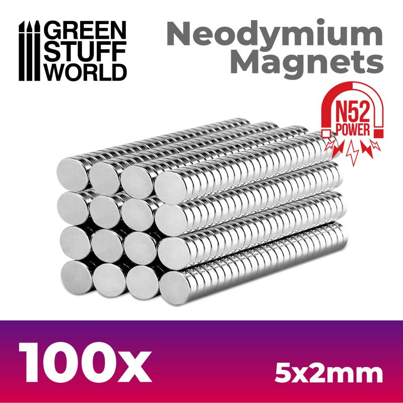 5MM X 2MM MAGNETS (50) N52