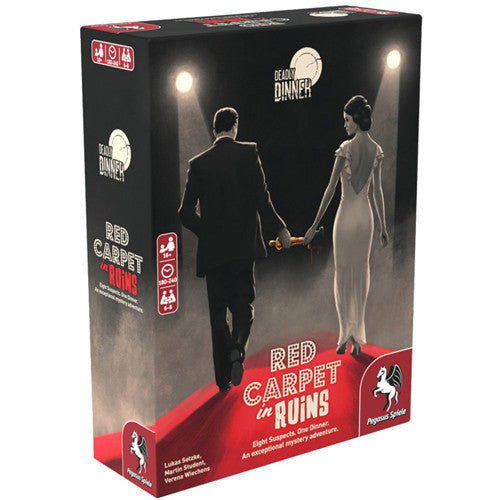 DEADLY DINNER RED CARPET IN RUINS