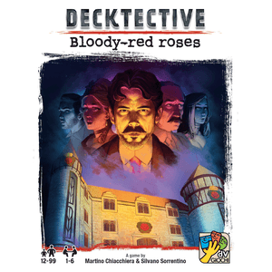DECKTECTIVE BLOODY RED ROSE WHITE BOX