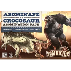 ZOMBICIDE UNDEAD OR ALIVE: ABOMINAPE VS CROCOSAUR