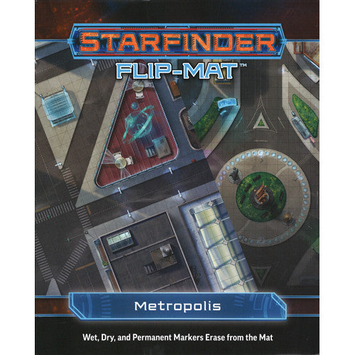 STARFINDER FLIP MAT METROPOLIS