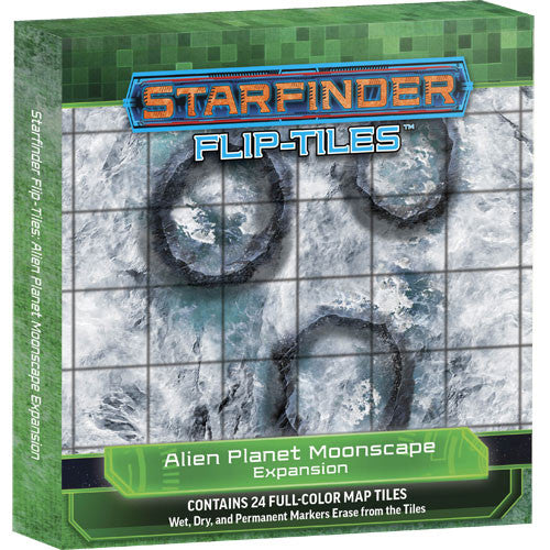 STARFINDER FLIP TILES ALIEN PLANET MOONSCAPE