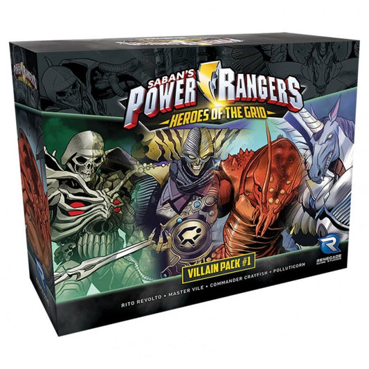 POWER RANGERS HEROES OF THE GRID VILLAIN PACK 1