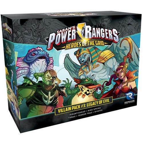POWER RANGERS HEROES OF THE GRID VILLAIN PACK #3 LEGACY OF EVIL