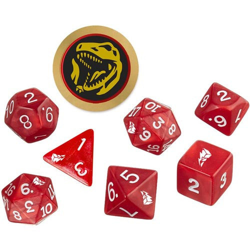 POWER RANGERS RPG DICE RED