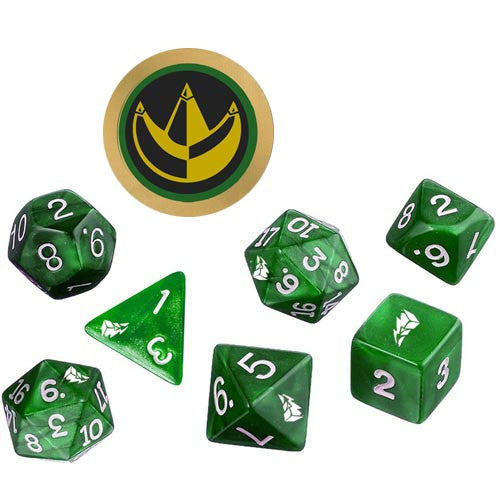 POWER RANGERS RPG DICE GREEN