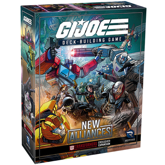 GI JOE DECK BUILDING GAME NEW ALLIANCES A TRANSFORMERS CROSSOVER EXPANSION