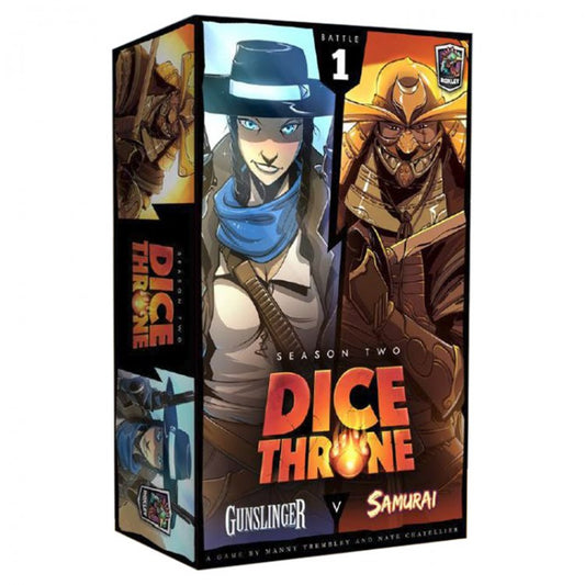 DICE THRONE SEASON 2 GUNSLINGER VS SAMURAI