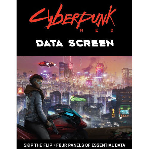 CYBERPUNK RED DATA SCREEN