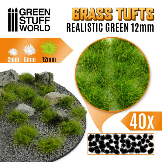 12MM GREEN TUFTS