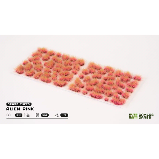 GAMER'S GRASS ALIEN PINK 6MM WILD TUFTS