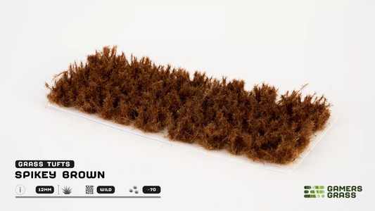 SPIKEY BROWN TUFTS 12MM