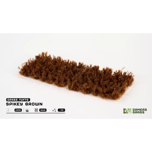 SPIKEY BROWN TUFTS 12MM