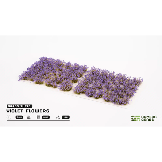 GAMER'S GRASS VIOLET FLOWER TUFTS
