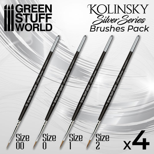 SILVER SERIES 4 BRUSH SET