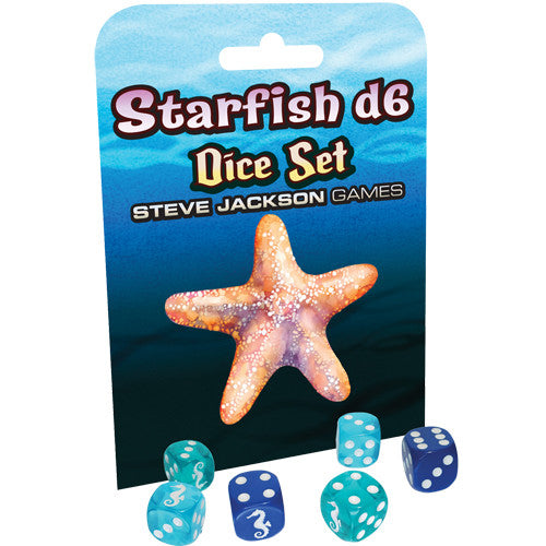 STARFISH DICE D6 SET
