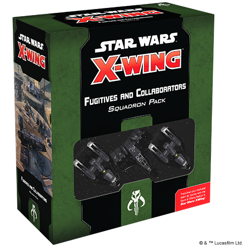 X-WING FUGITIVES AND COLLABORATORS SQUADRON PACK