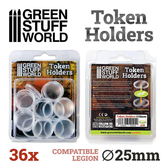 TOKEN HOLDERS 25MM