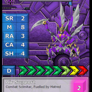 BOT WAR BEAST/INFEST STAT CARDS