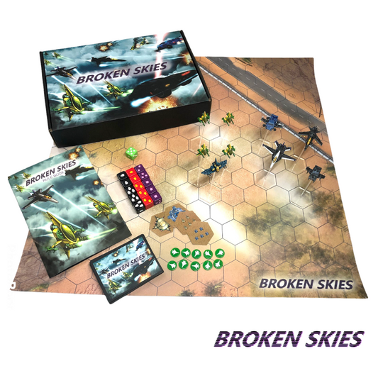 BROKEN SKIES BOXED GAME