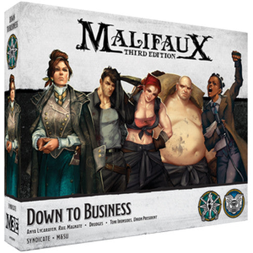 MALIFAUX DOWN TO BUSINESS