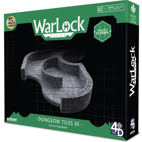 WARLOCK TILES: DUNGEON 3 CURVES