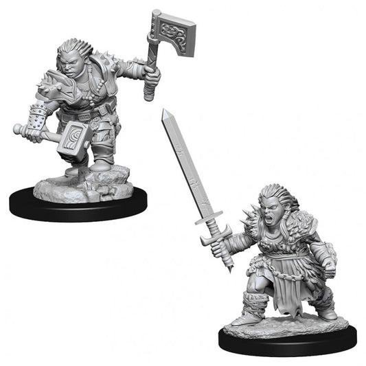 Pathfinder Deep Cuts: Female Dwarf Barbarian