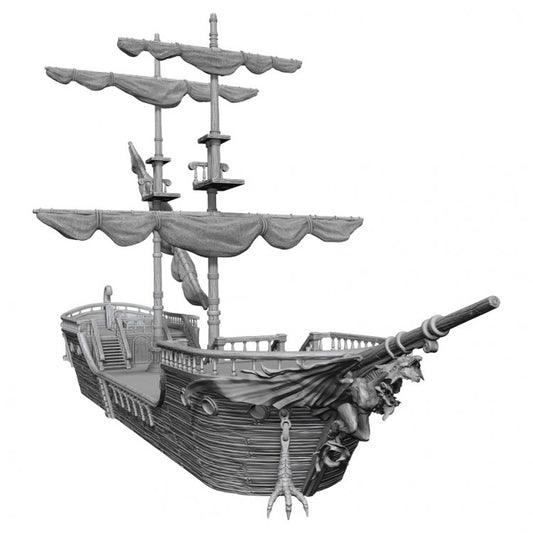 ICON OF THE REALMS: THE FALLING STAR SHIP UNPAINTED