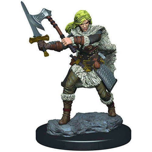 D&D ICONS OF THE REALMS PREMIUM FIGURE HUMAN FEMALE BARBARIAN