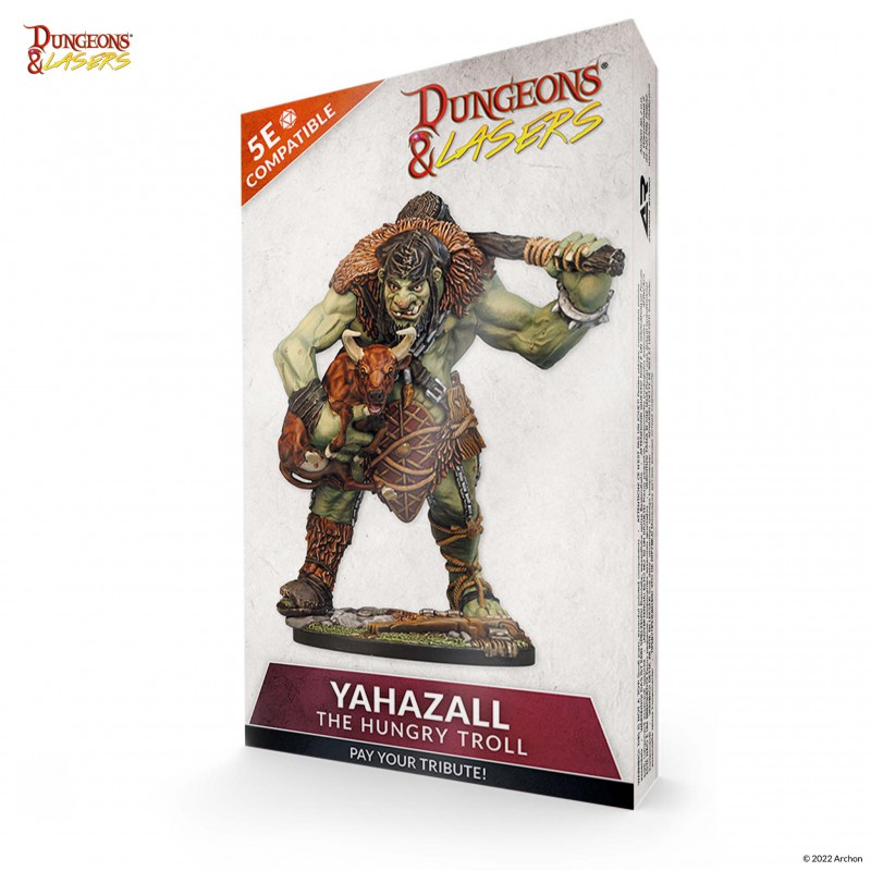 DUNGEONS & LASERS YAHAZZAL THE HUNGRY TROLL